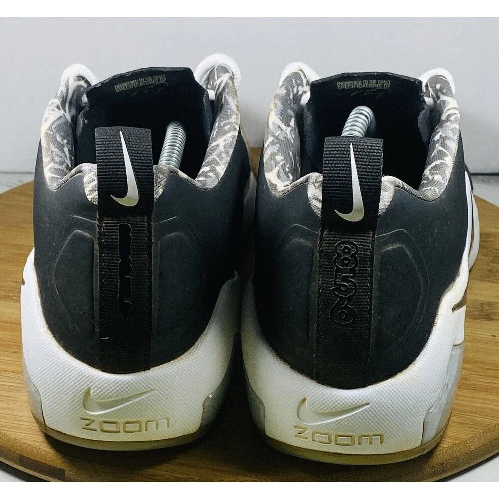Nike Force Zoom Trout 4 Turf Baseball Trainer Black White 917838 001 Mens Sz 12